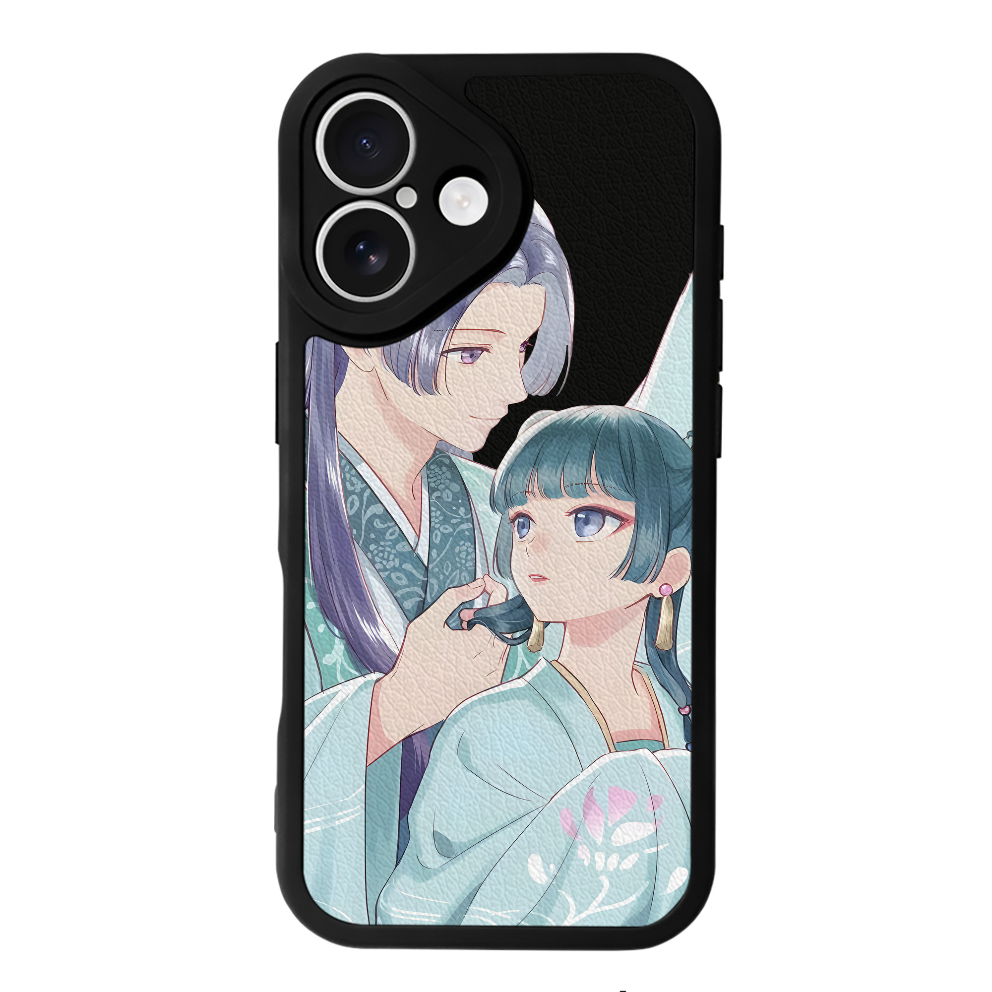 （画像用） 薬屋のひとりごと The Apothecary Diaries 【iPhone 16シリーズ対応】シリコンスマホケース（レザー調） 材質：シリコン